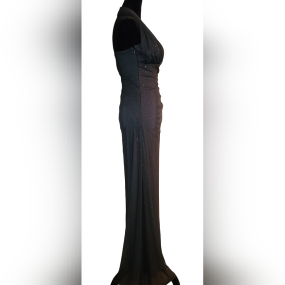 Betsy & Adam size 8 black/gray dress - Picture 4 of 10